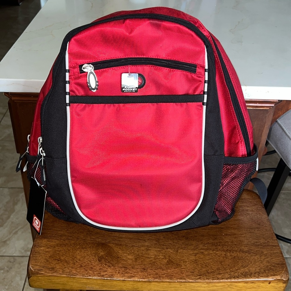OGIO backpack Audio Pocket built- in